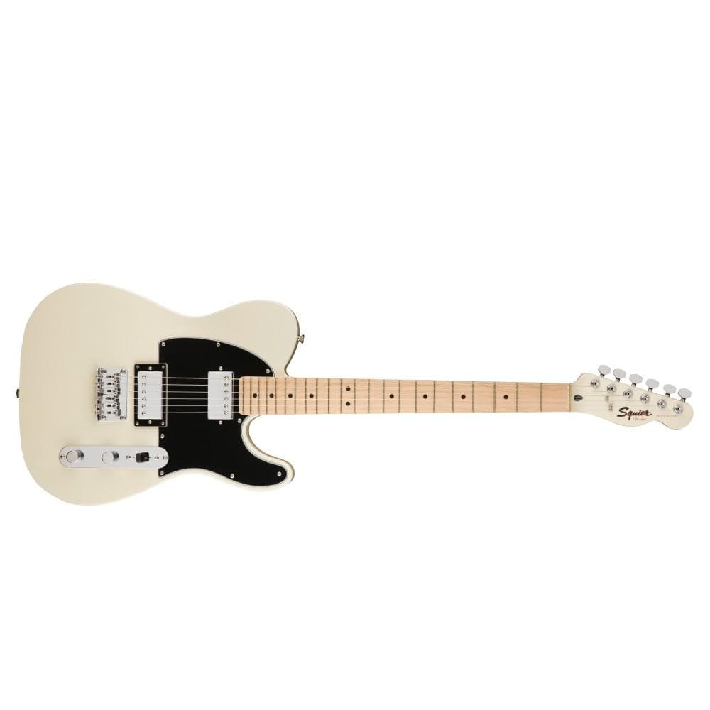 fender electric guitars fender contemporary telecaster hh 6 string electric guitar - pearl white