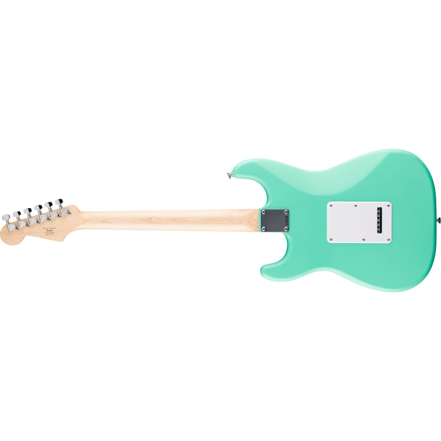 Fender Electric Guitars Fender Debut Collection Stratocaster 6 String Electric Guitar #color_sea-foam-green