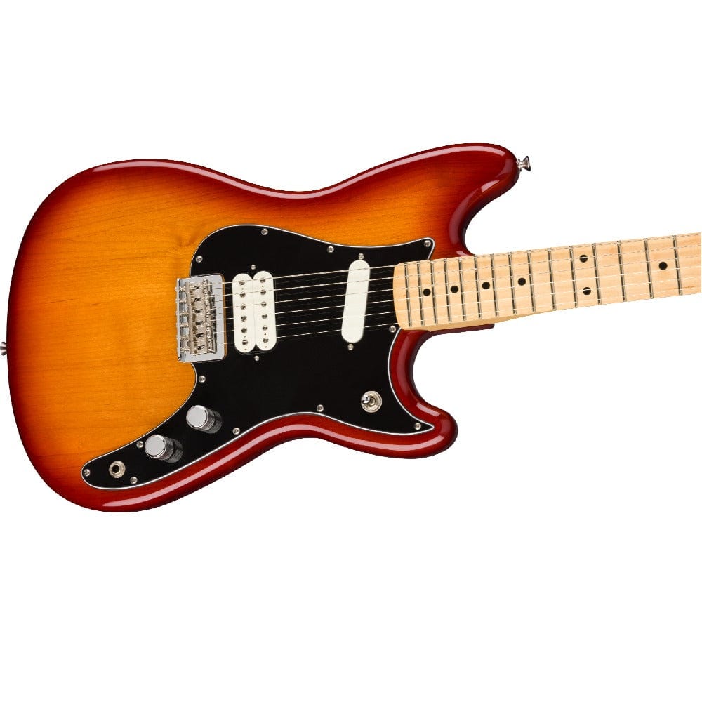 fender electric guitars fender duo sonic hs 6 string electric guitar #color_sienna-sunburst,fretboard_maple