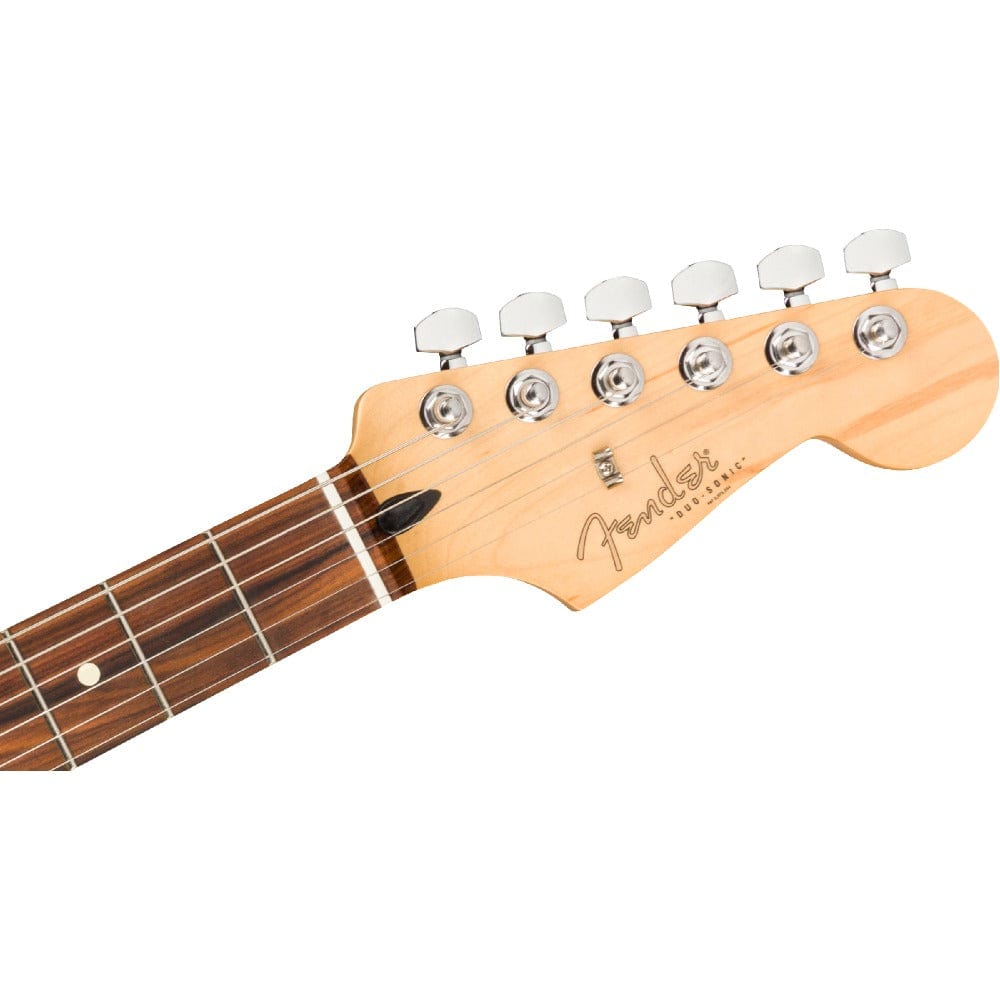 fender electric guitars fender duo sonic hs 6 string electric guitar #color_ice-blue-metallic,fretboard_pau-ferro