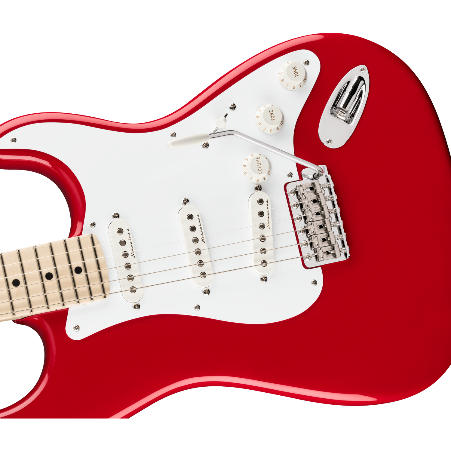 Fender Electric Guitars Fender Eric Clapton Stratocaster Electric Guitar, Maple Fingerboard, Torino Red