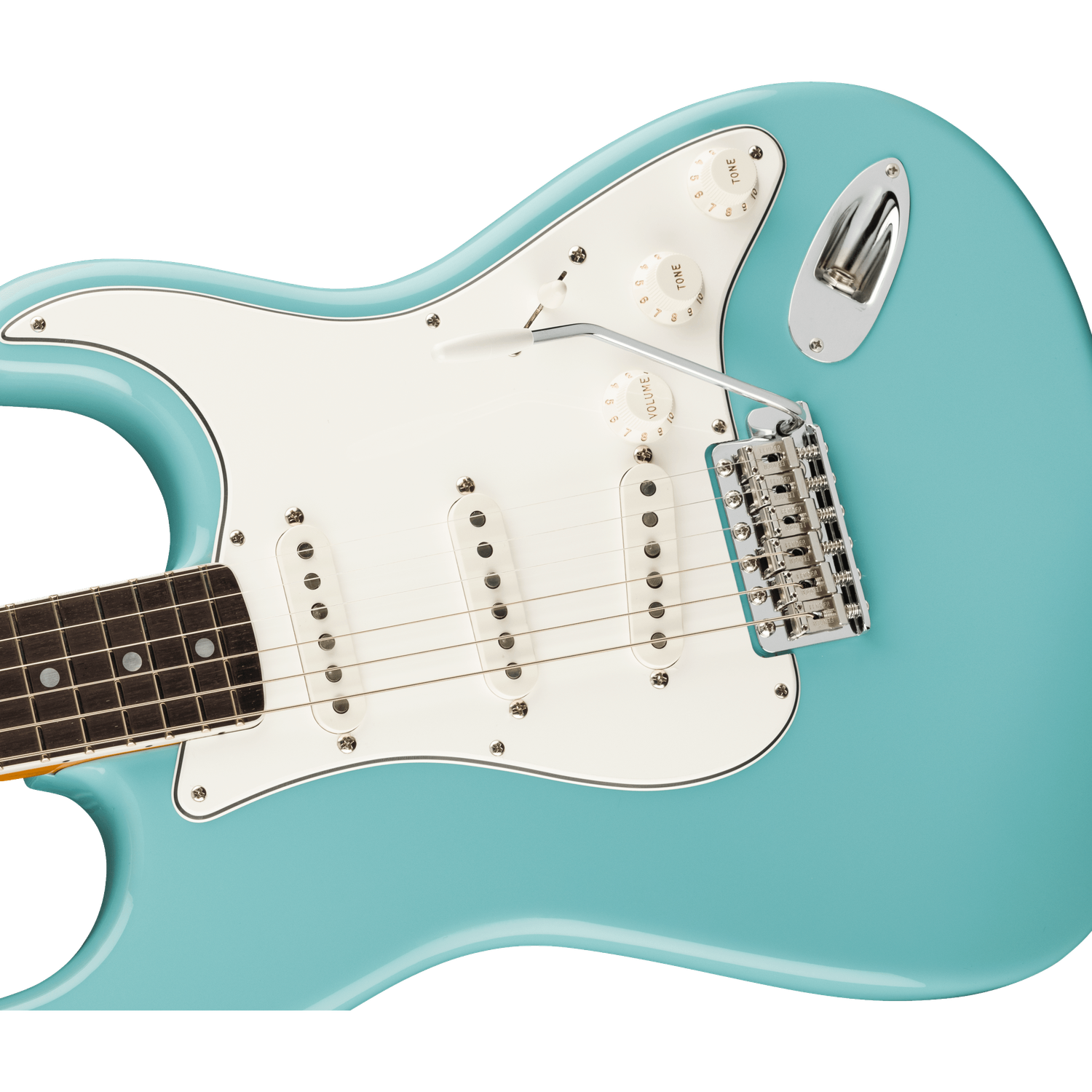 Fender Electric Guitars Fender Eric Johnson Stratocaster Electric Guitar, Rosewood Fingerboard, Tropical Turquoise