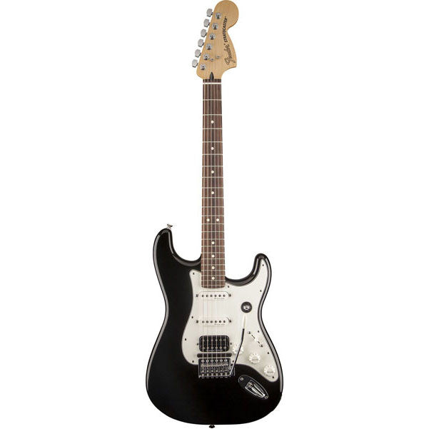fender electric guitars fender fishman tripleplay hss stratocaster electric guitar - black