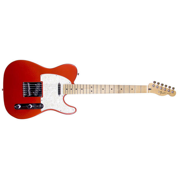 fender electric guitars fender fsr standard telecaster electric guitar w/ maple fb - tangerine