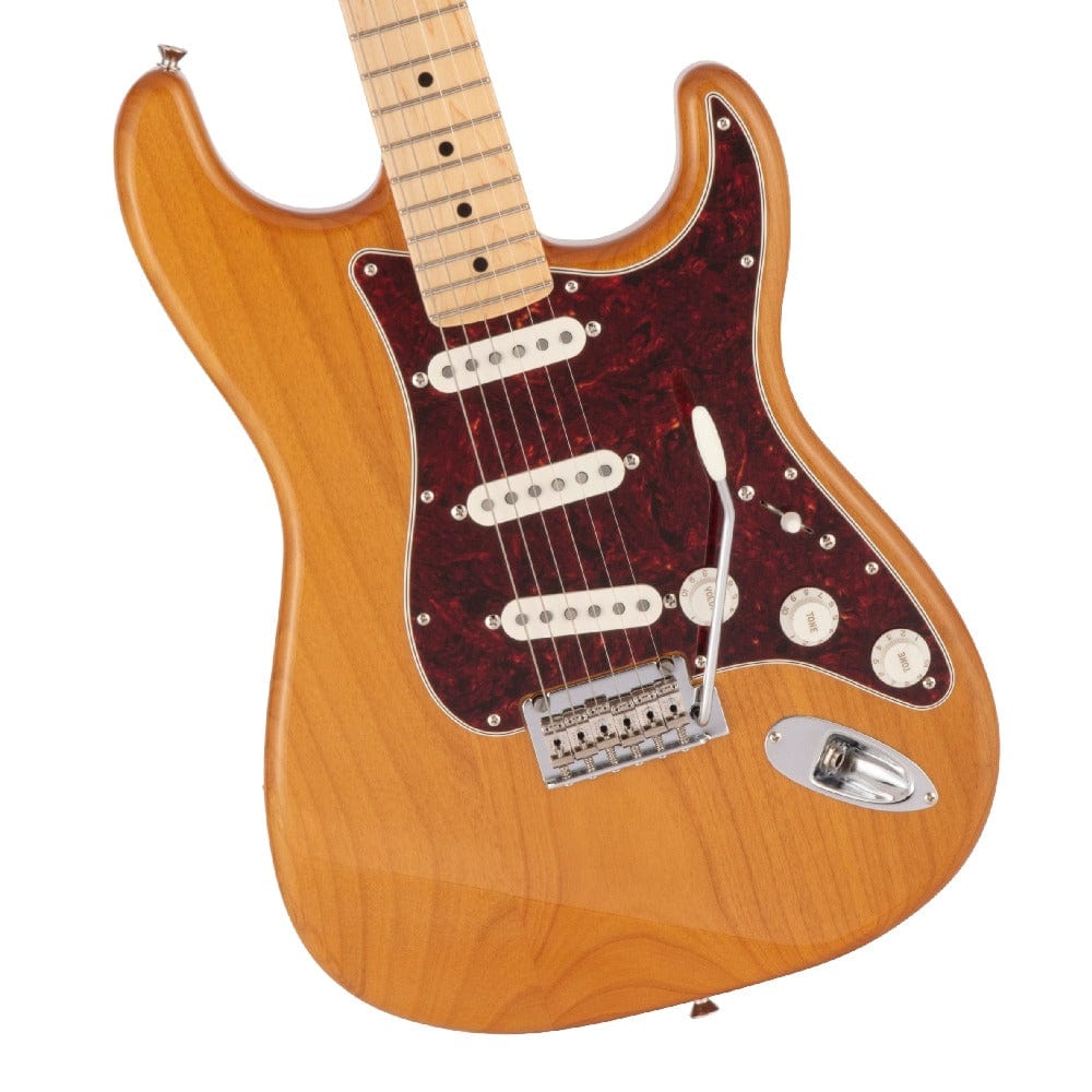 fender electric guitars fender hybrid ii stratocaster 6 string electric guitar #color_vintage-natural