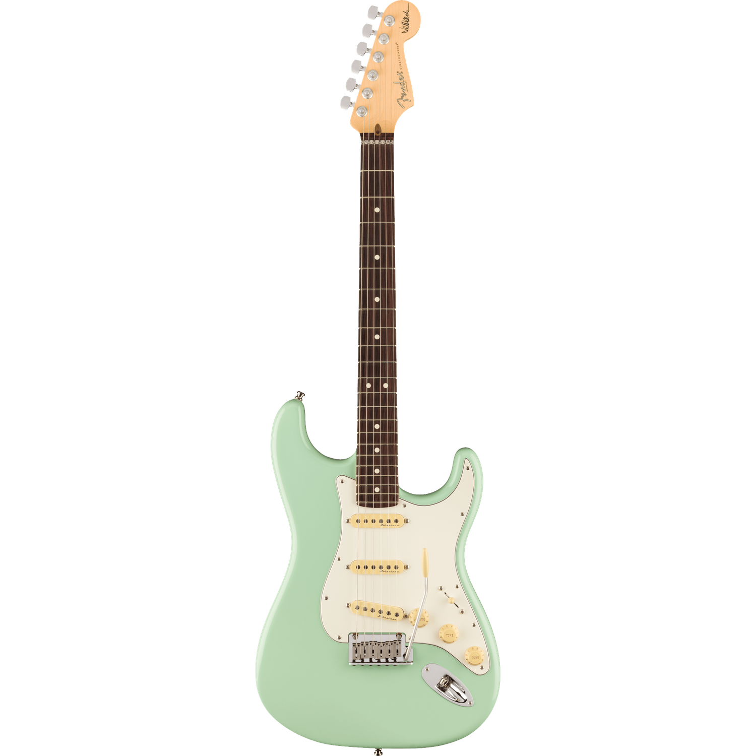 Fender Electric Guitars Fender Jeff Beck Stratocaster Electric Guitar, Rosewood Fingerboard, Surf Green