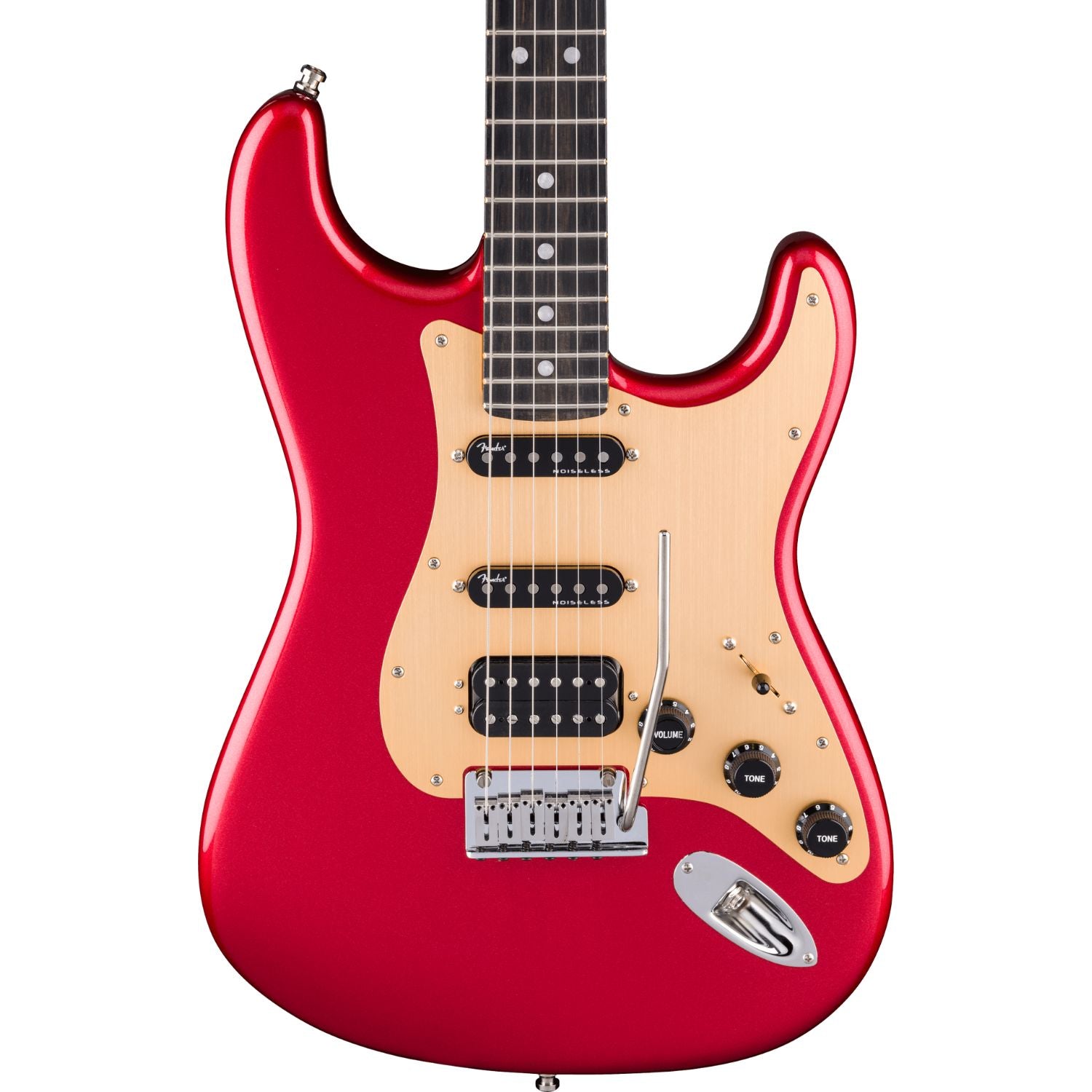 Fender Electric Guitars Fender Limited Edition American Ultra II Stratocaster 6 String Electric Guitar #color_sinister-red