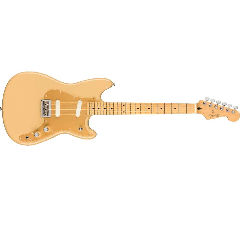 fender electric guitars fender player duo sonic 6 strings electric guitar #color_desert-sand,fretboard_maple