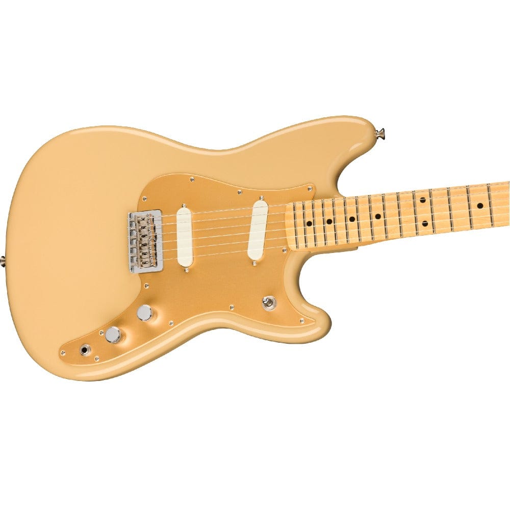 fender electric guitars fender player duo sonic 6 strings electric guitar #color_desert-sand,fretboard_maple