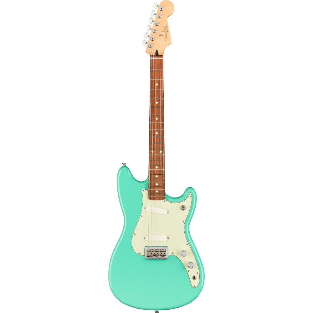 fender electric guitars fender player duo sonic 6 strings electric guitar #color_seafoam-green,fretboard_pau-ferro