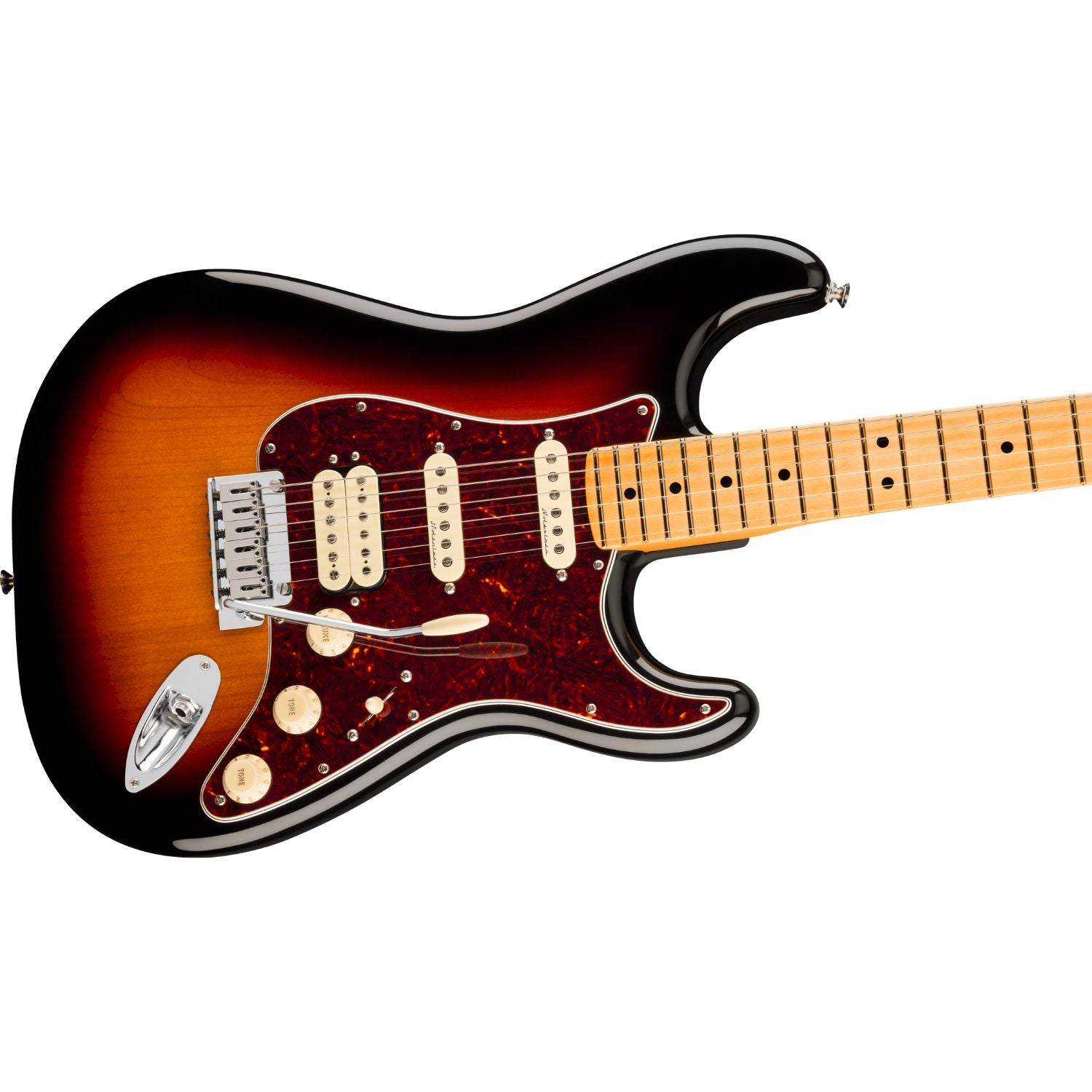Fender Electric Guitars Fender Player II Modified Stratocaster 6 String Electric Guitar #color_3-color-sunburst,fingerboard_maple