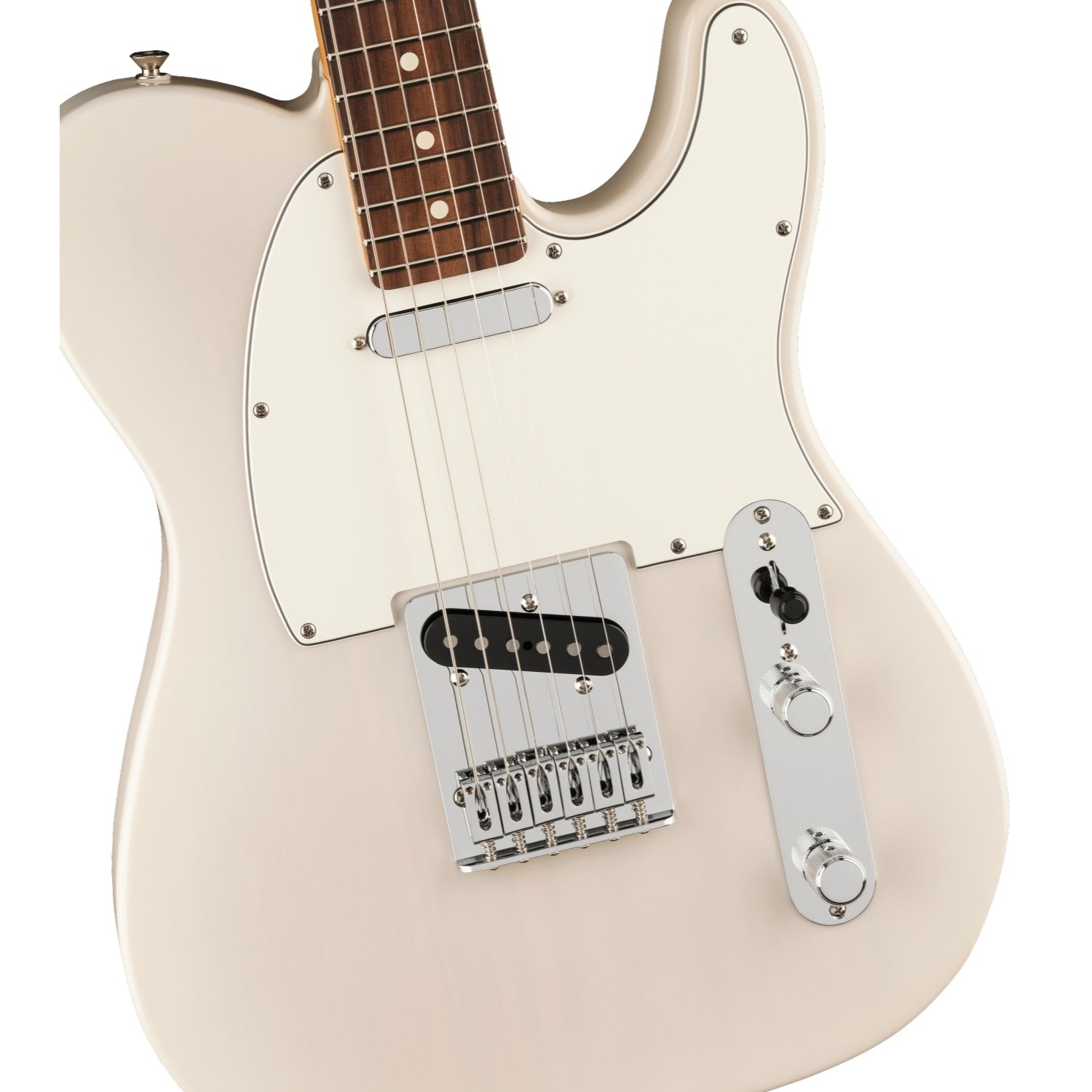 Fender Electric Guitars Fender Player II Telecaster 6 String Electric Guitar#color_white-blonde,fingerboard_rosewood,pickup_ss