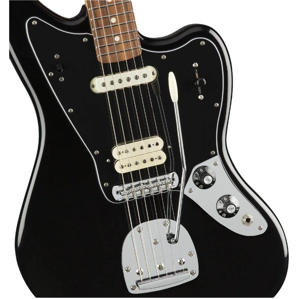 fender electric guitars fender player jaguar 6 string electric guitar #color_black