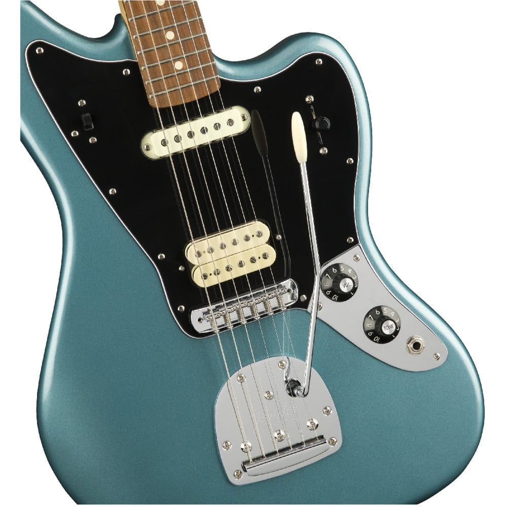 fender electric guitars fender player jaguar 6 string electric guitar #color_tidepool
