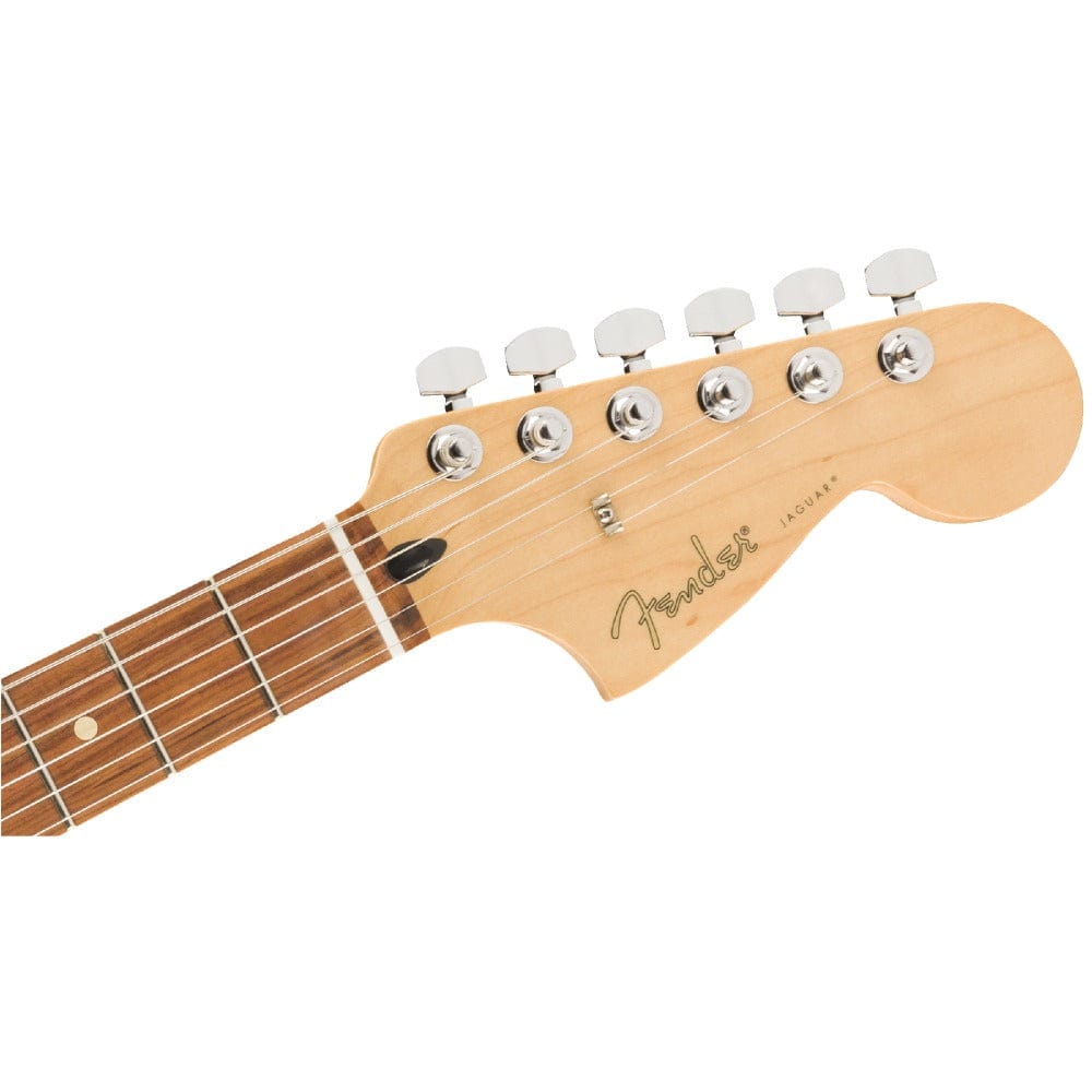fender electric guitars fender player jaguar 6 string electric guitar #color_capri-orange