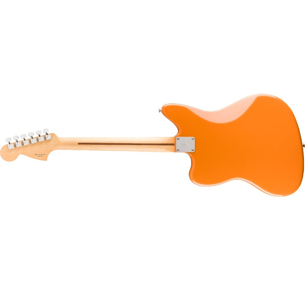 fender electric guitars fender player jaguar 6 string electric guitar #color_capri-orange