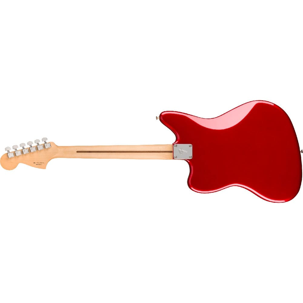 fender electric guitars fender player jaguar 6 string electric guitar #color_candy-apple-red