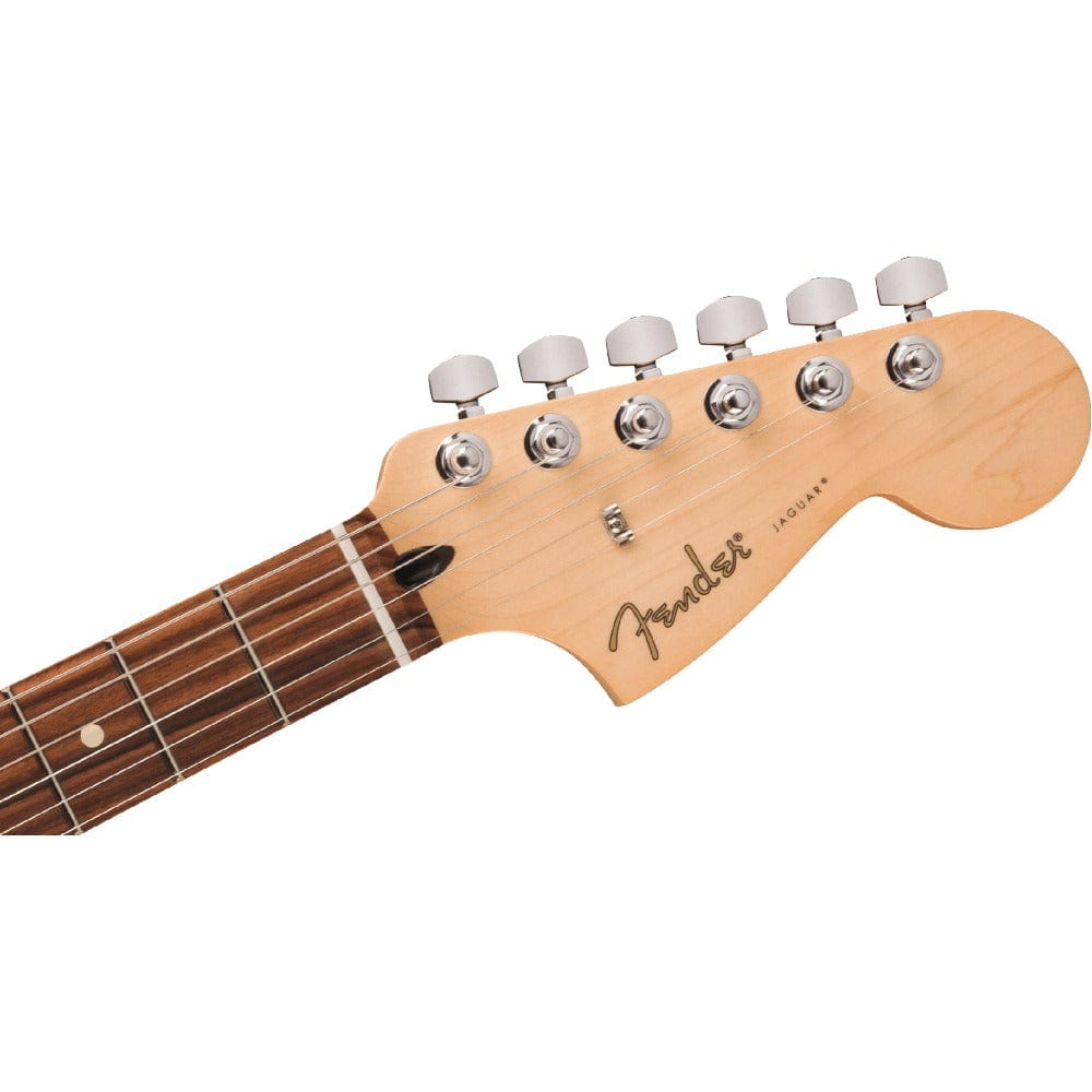 fender electric guitars fender player jaguar 6 string electric guitar #color_candy-apple-red