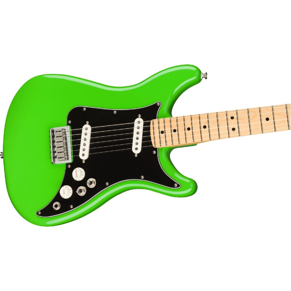 fender electric guitars fender player lead ii 6 string electric guitar #color_neon-green,fretboard_maple
