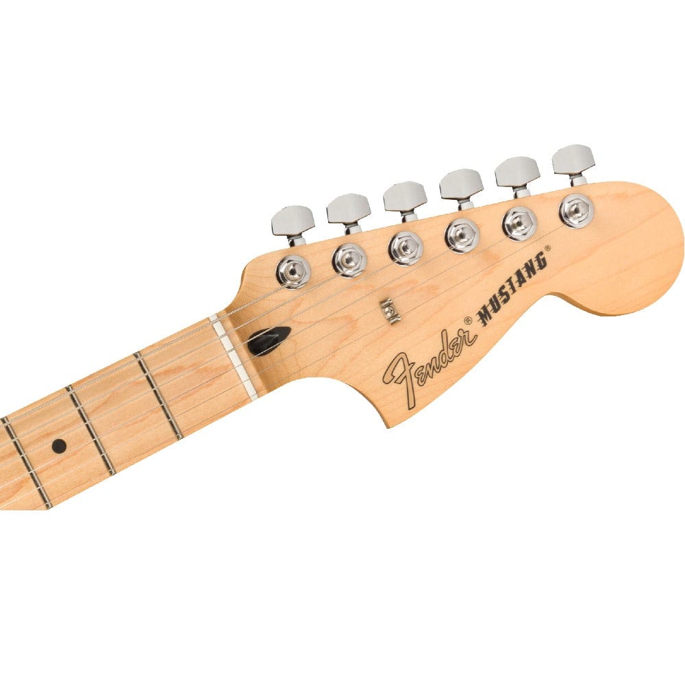 fender electric guitars fender player mustang 90 6-string electric guitar #color_sea-foam-green,fretboard_maple