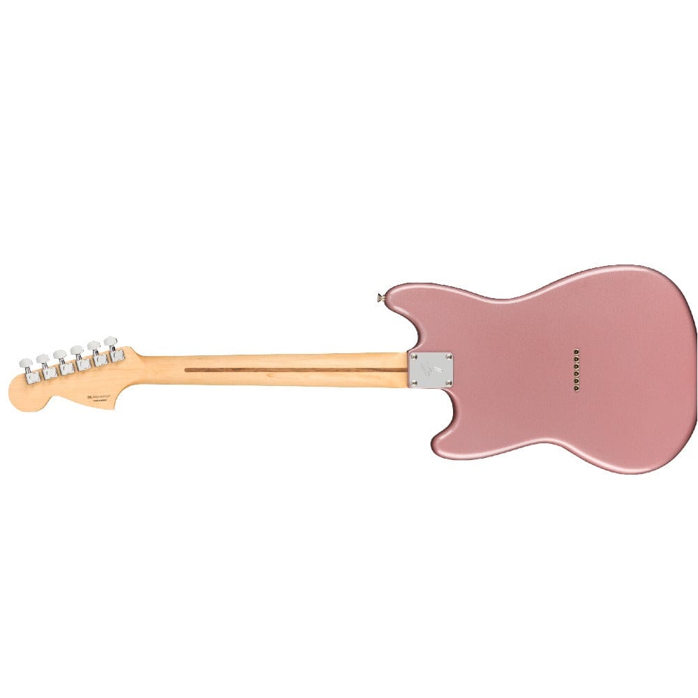 fender electric guitars fender player mustang 90 6-string electric guitar #color_burgundy-mist-metallic,fretboard_pau-ferro