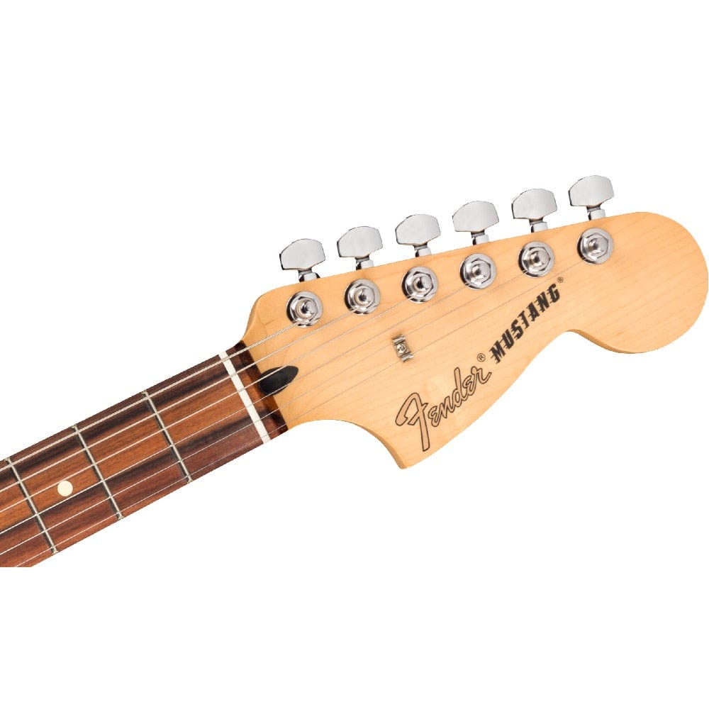 fender electric guitars fender player mustang 90 6-string electric guitar #color_burgundy-mist-metallic,fretboard_pau-ferro