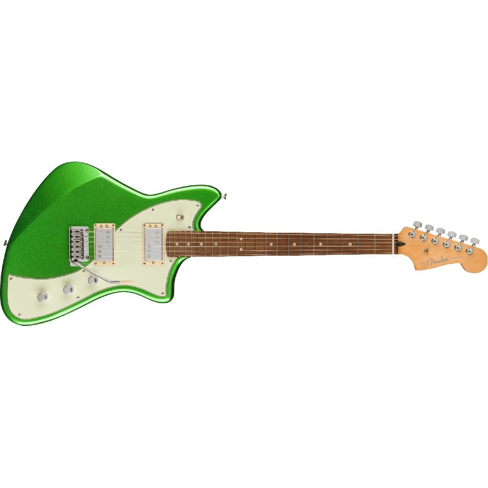 fender electric guitars fender player plus meteora hh 6 string electric guitar #color_cosmic-jade,fretboard_pau-ferro