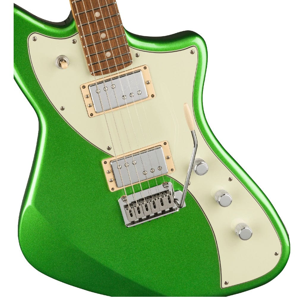 fender electric guitars fender player plus meteora hh 6 string electric guitar #color_cosmic-jade,fretboard_pau-ferro