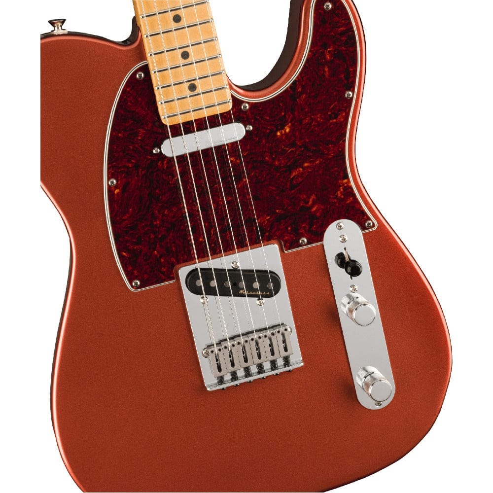 fender electric guitars fender player plus telecaster electric guitar #color_aged-candy-apple-red,fretboard_maple