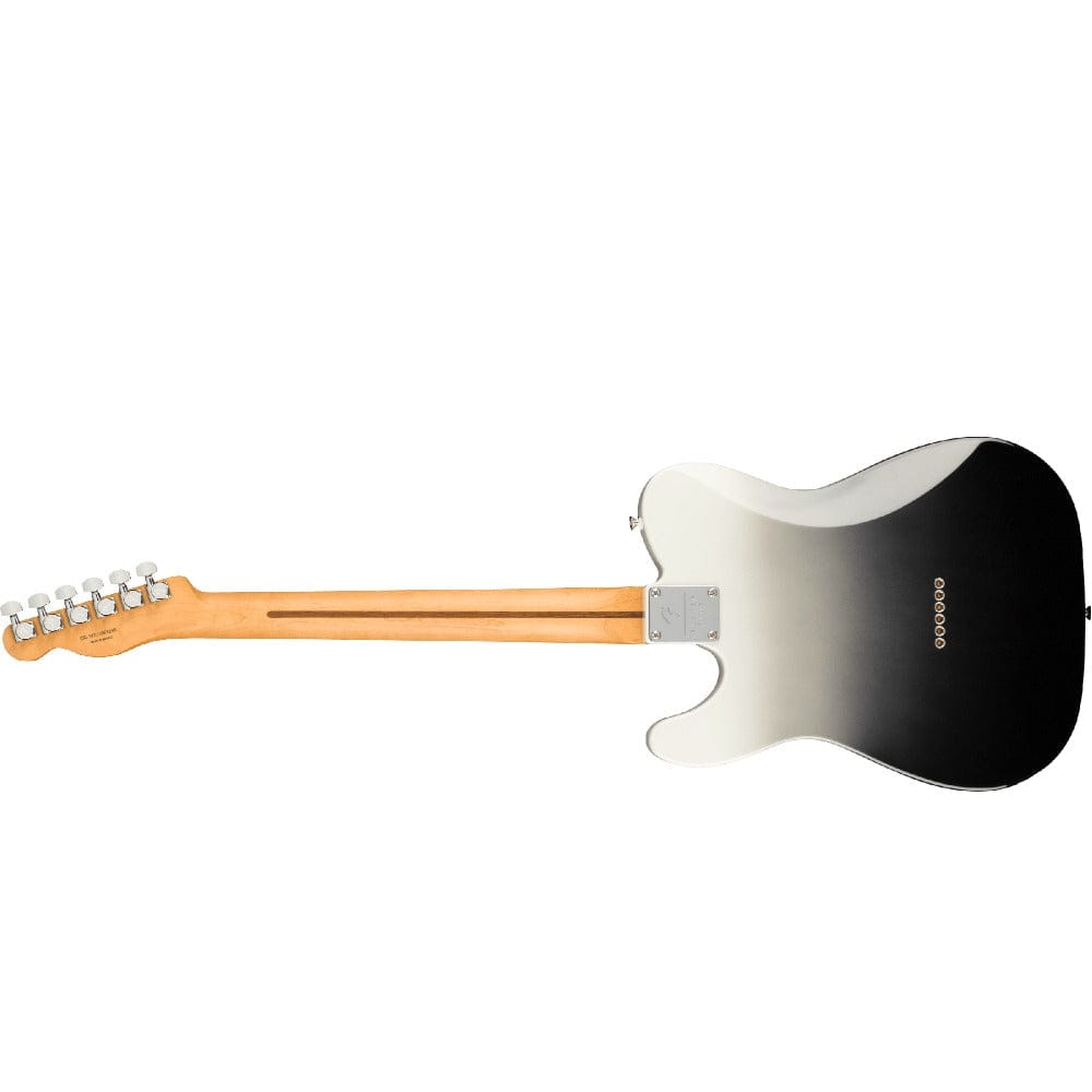 fender electric guitars fender player plus telecaster electric guitar #color_silver-smoke,fretboard_pau-ferro