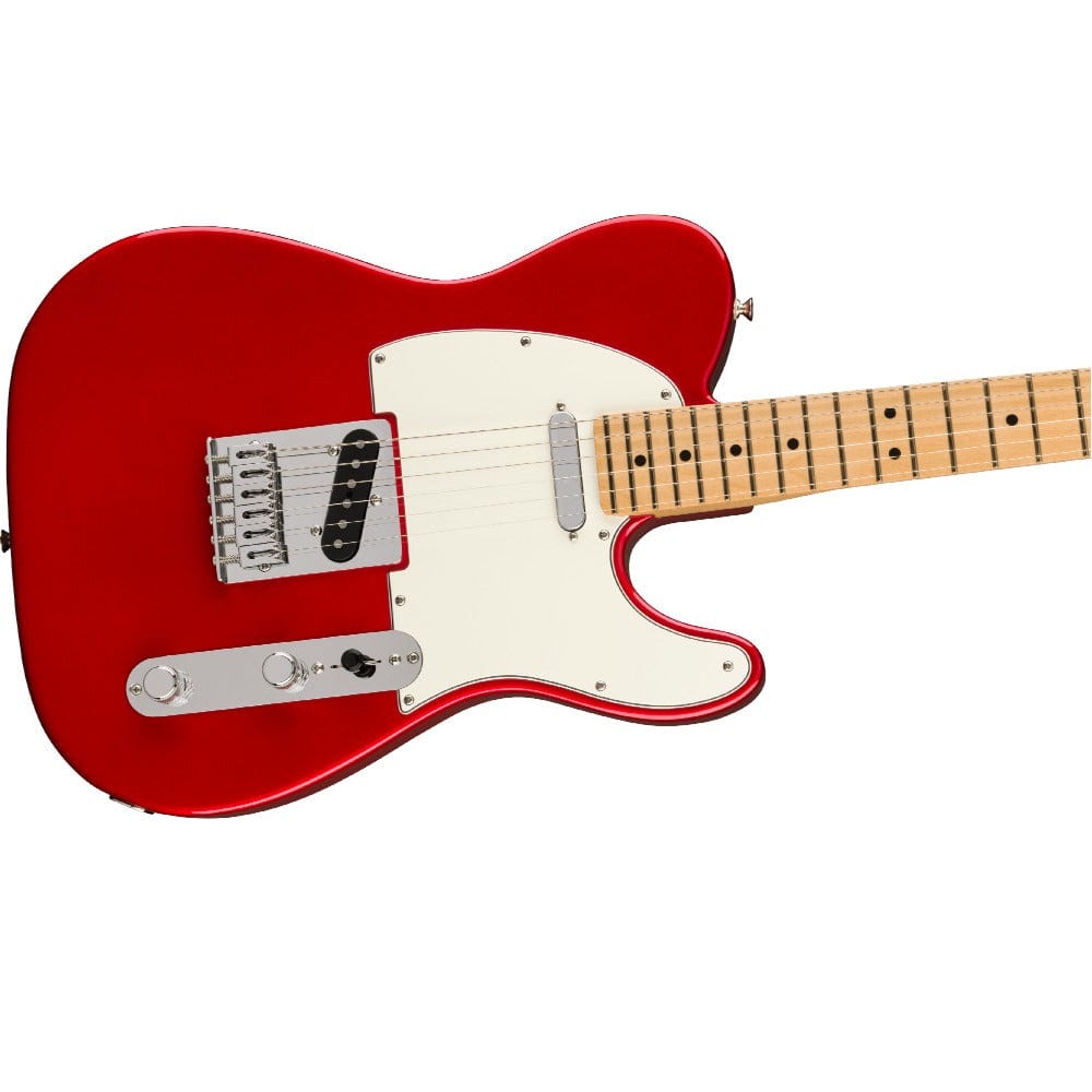 fender electric guitars fender player telecaster 6 string electric guitar #color_candy-apple-red,fretboard_maple
