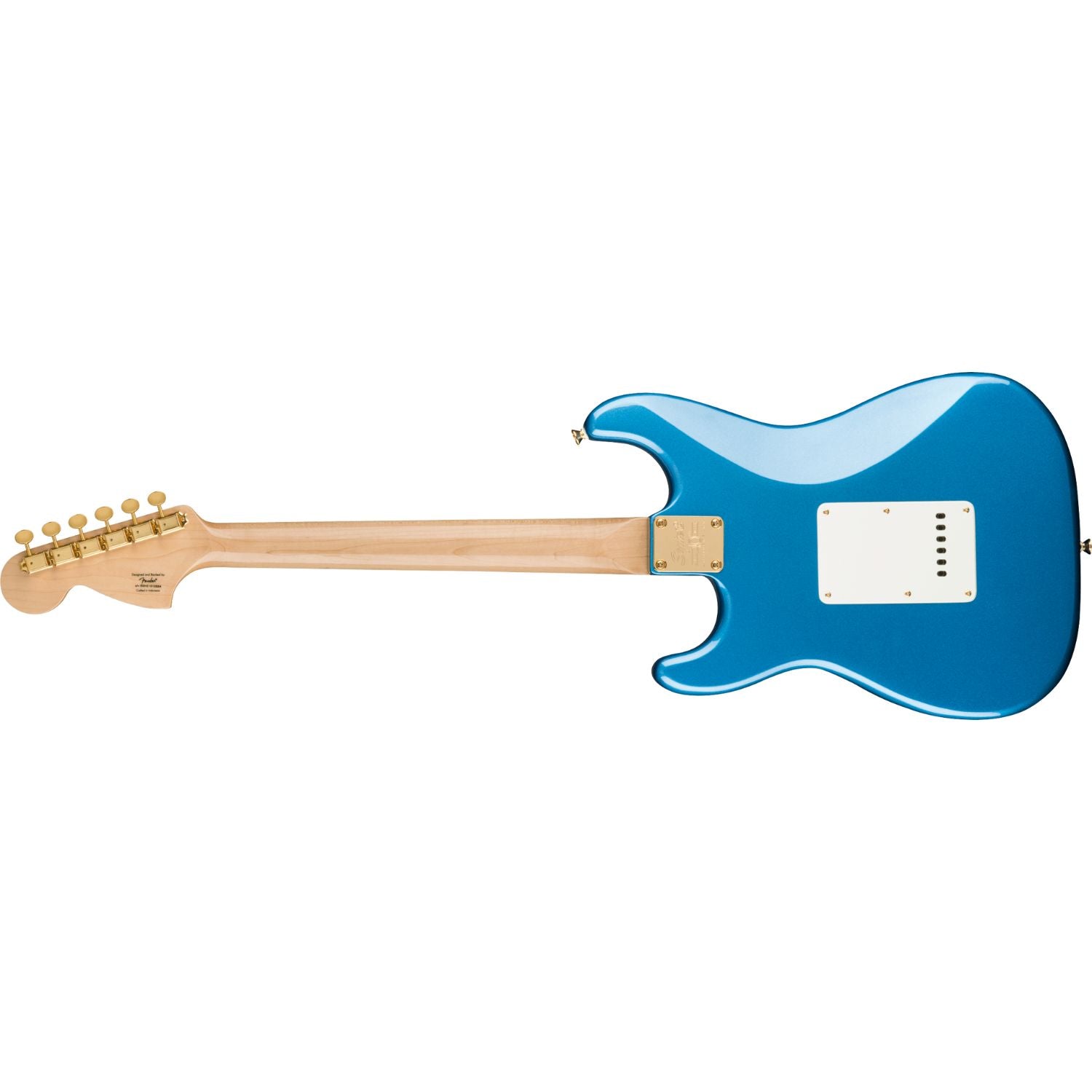 Fender Electric Guitars Fender Squier 40th Anniversary Stratocaster Gold Edition Electric Guitar
