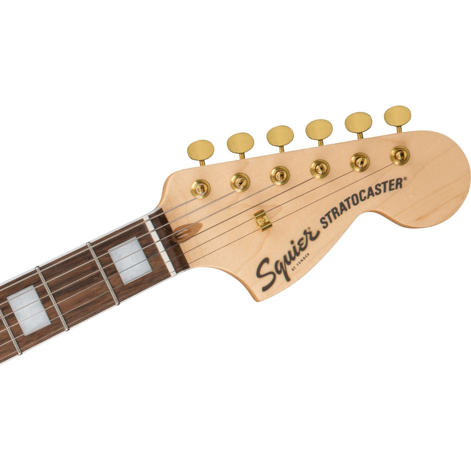 Fender Electric Guitars Fender Squier 40th Anniversary Stratocaster Gold Edition Electric Guitar