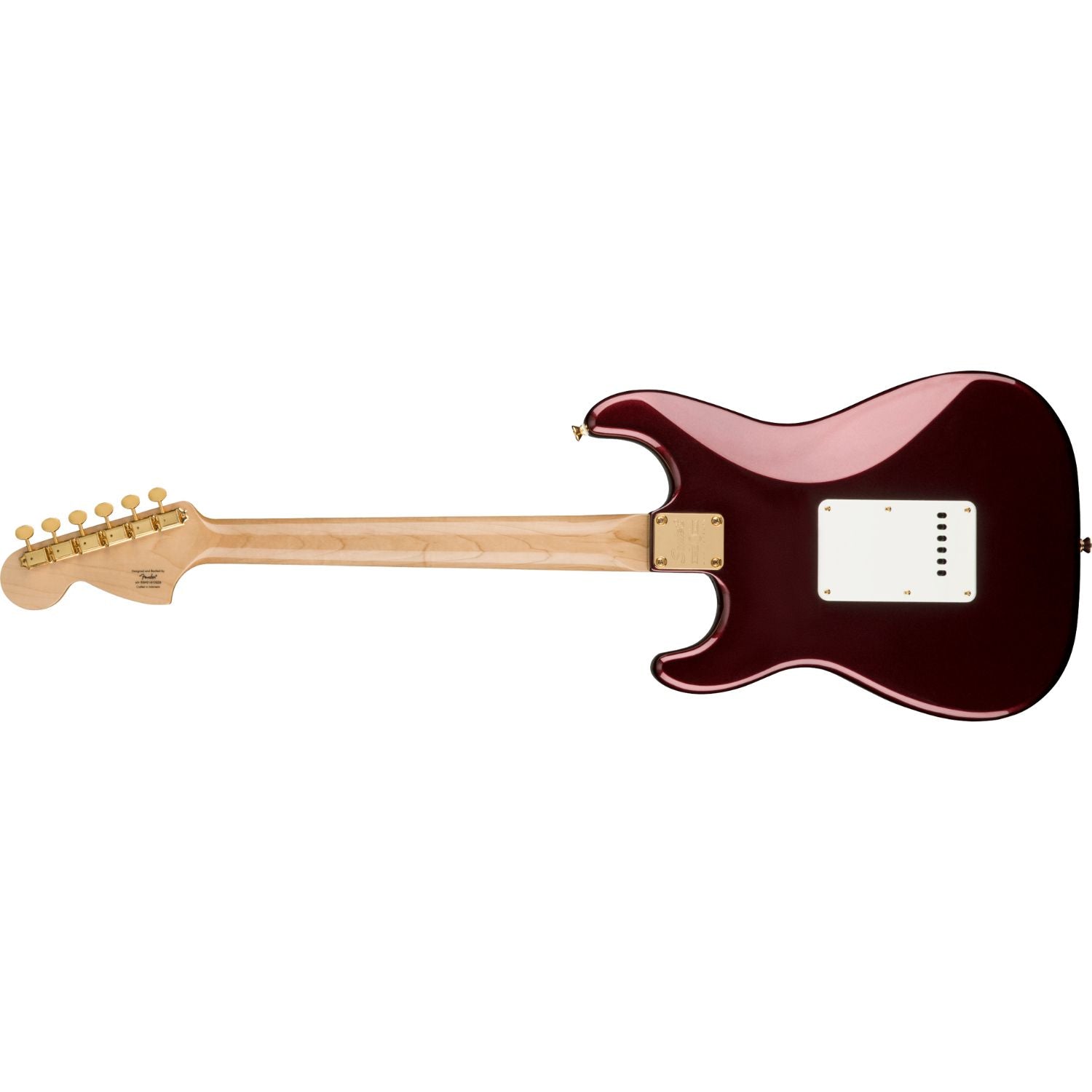 Fender Electric Guitars Fender Squier 40th Anniversary Stratocaster Gold Edition Electric Guitar