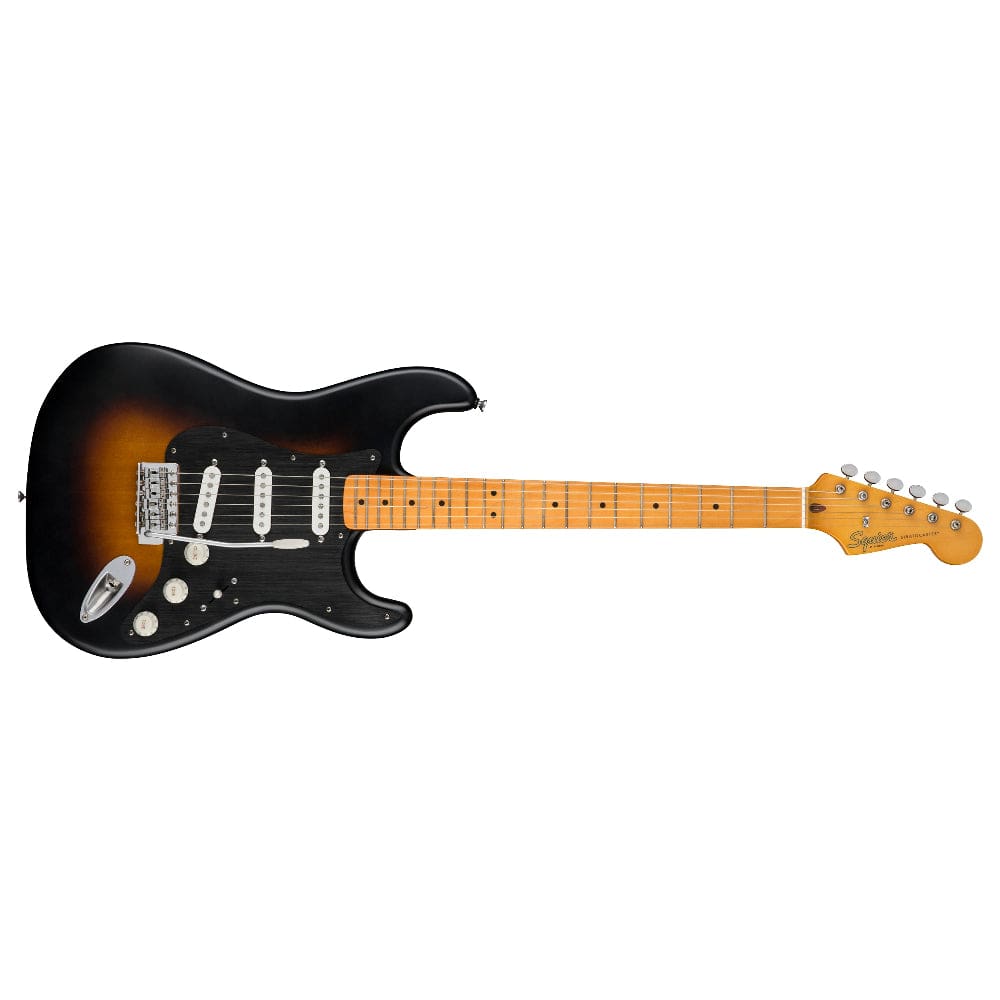 fender electric guitars fender squier 40th anniversary stratocaster vintage edition 6 string electric guitar