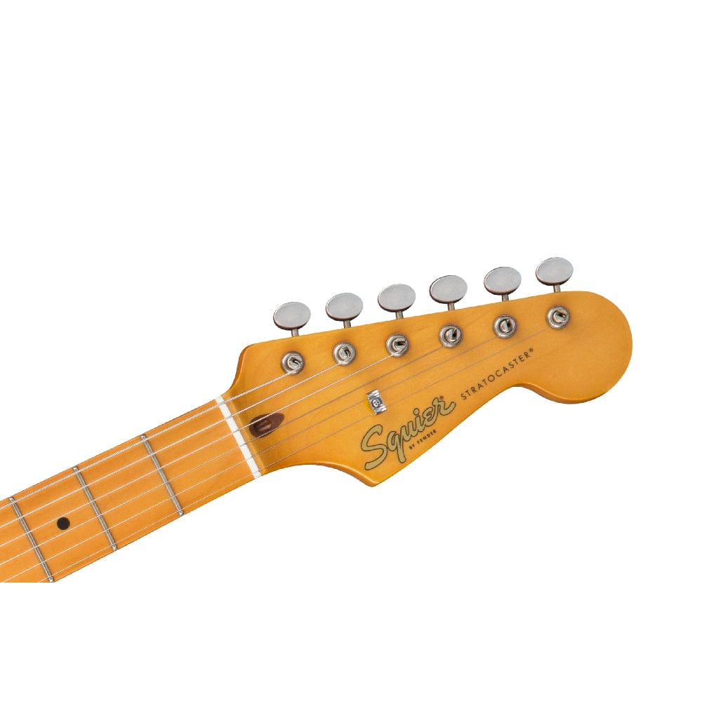 fender electric guitars fender squier 40th anniversary stratocaster vintage edition 6 string electric guitar