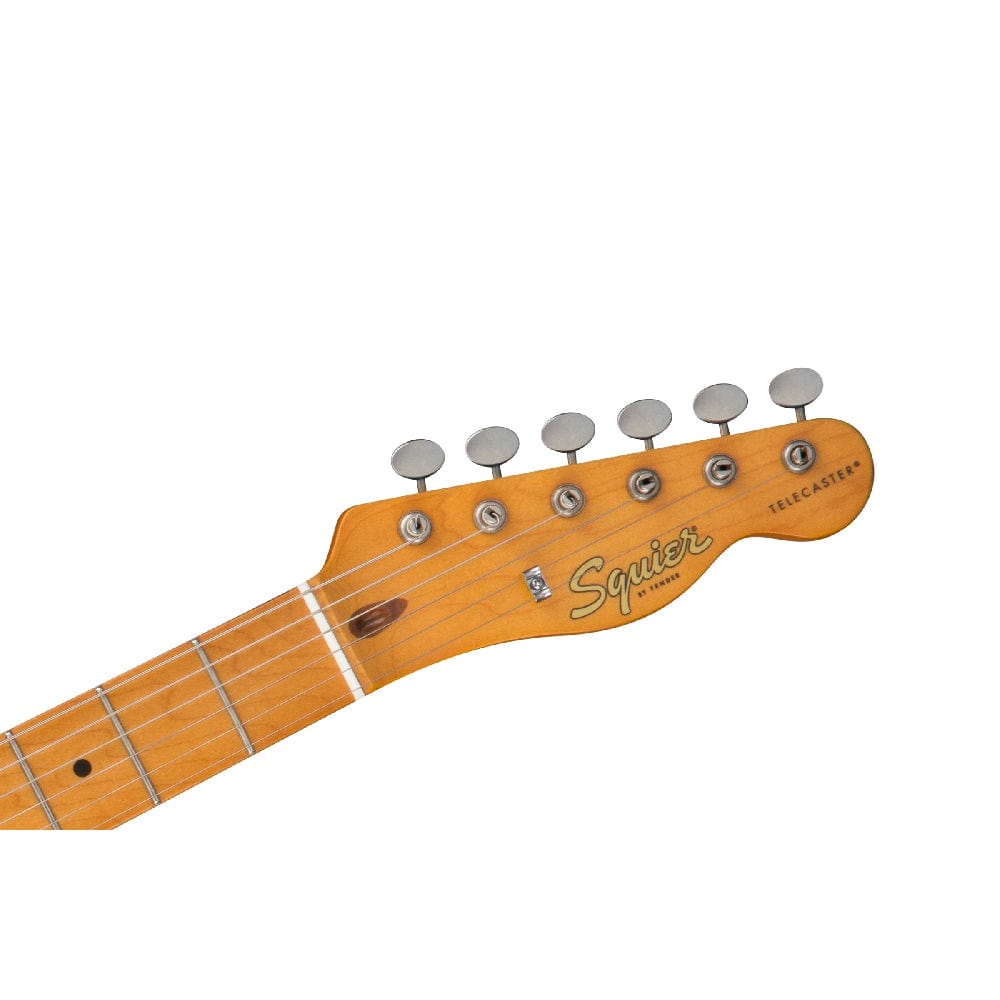 fender electric guitars fender squier 40th anniversary telecaster vintage edition 6 string electric guitar