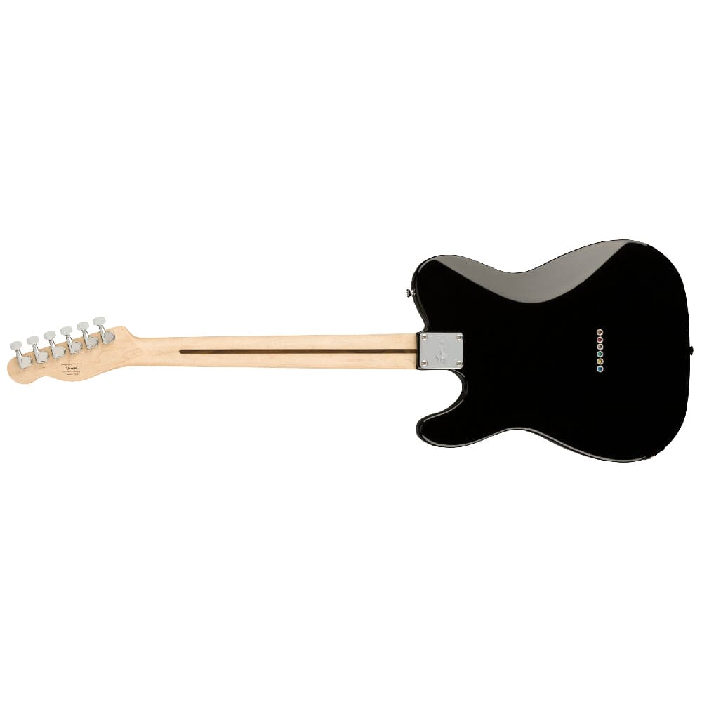 fender electric guitars fender squier affinity series telecaster deluxe 6 string electric guitar #color_black,fretboard_maple