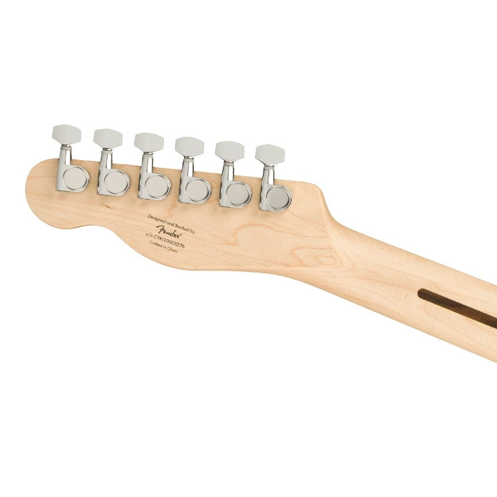 fender electric guitars fender squier affinity series telecaster deluxe 6 string electric guitar #color_black,fretboard_maple