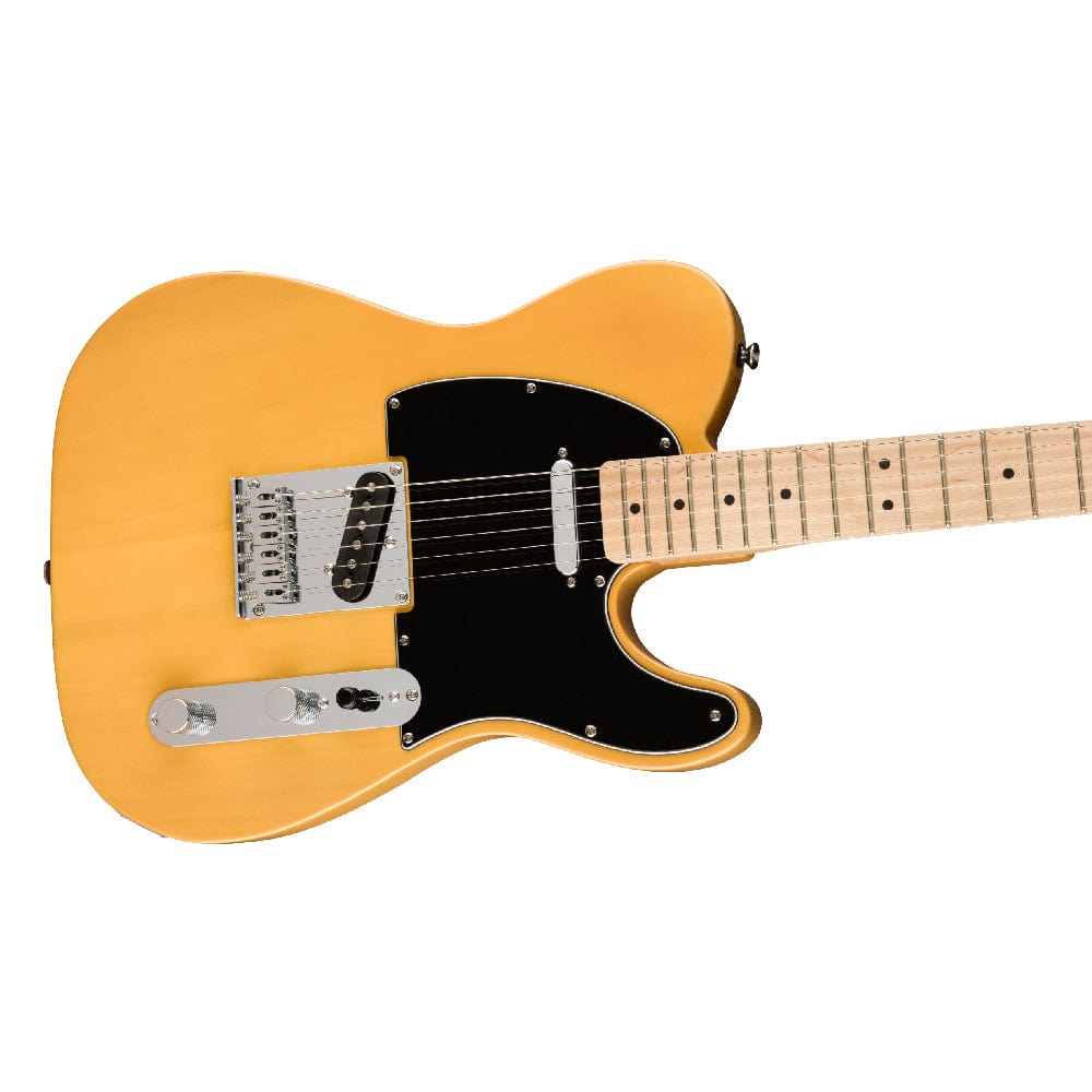 fender electric guitars fender squier affinity series telecaster electric guitar #color_butterscotch-blonde,fretboard_maple