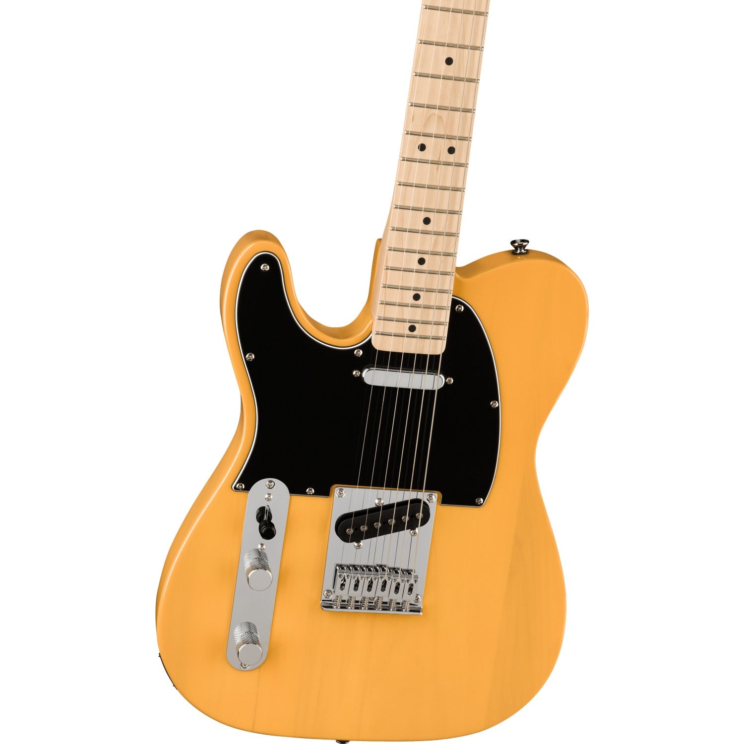 Fender Electric Guitars Fender Squier Affinity Telecaster Left Handed Electric Guitar - Butterscotch Blonde
