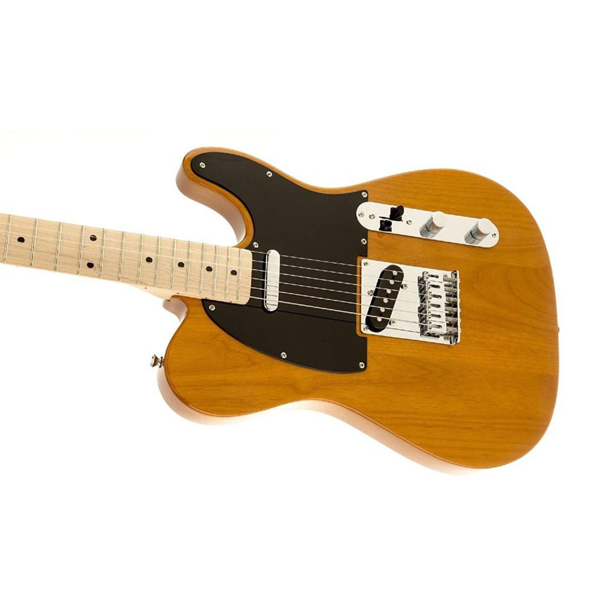 fender electric guitars fender squier affinity telecaster6 string electric guitar - maple fretboard