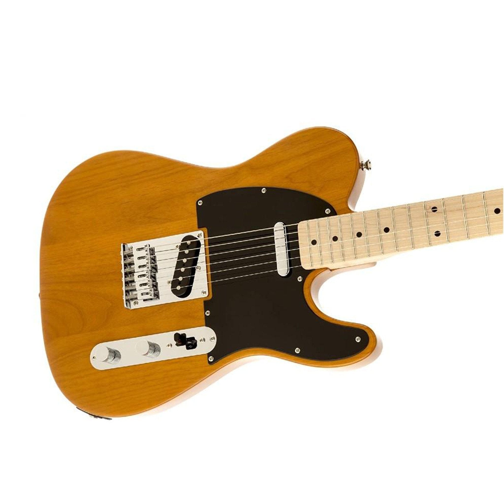 fender electric guitars fender squier affinity telecaster6 string electric guitar - maple fretboard