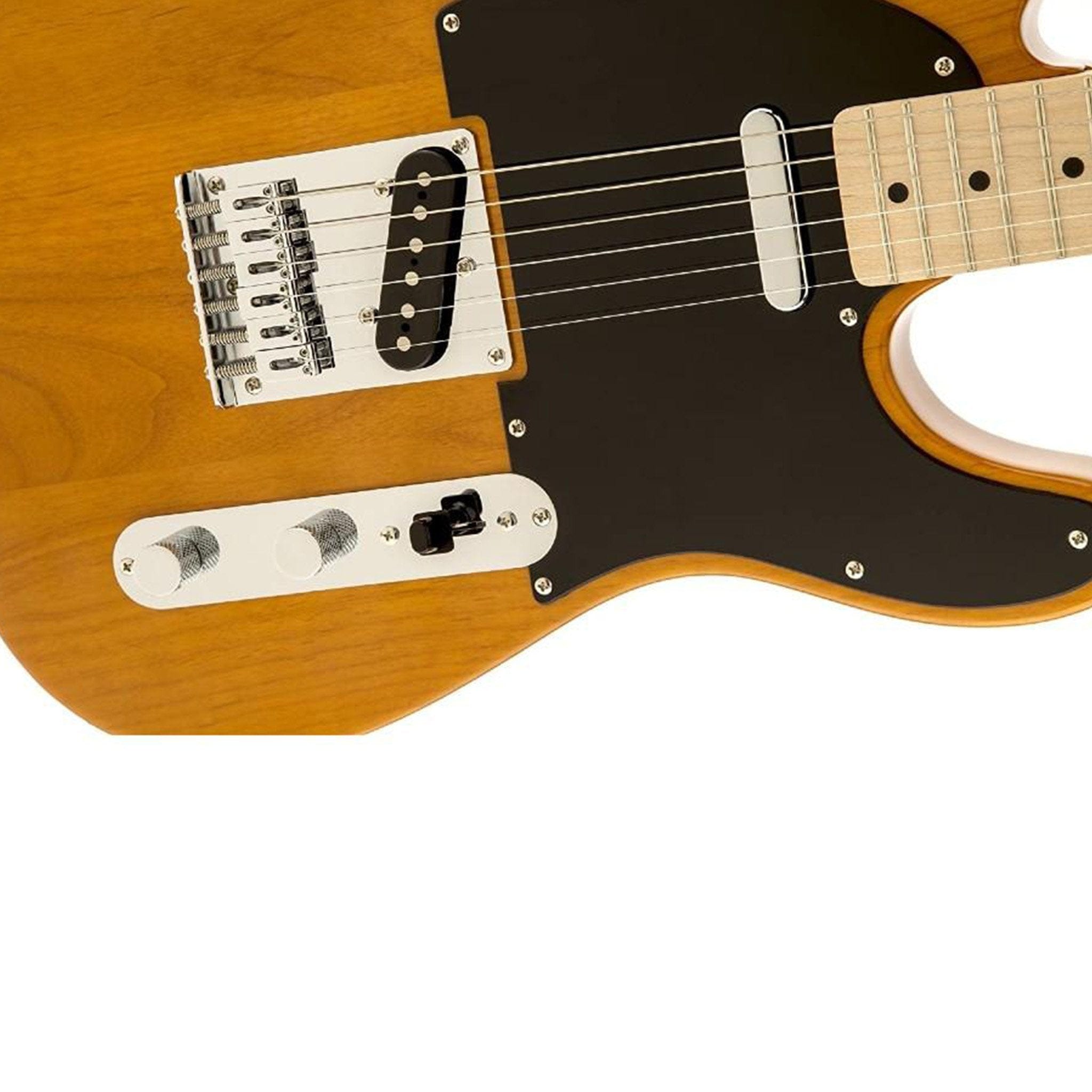 fender electric guitars fender squier affinity telecaster6 string electric guitar - maple fretboard