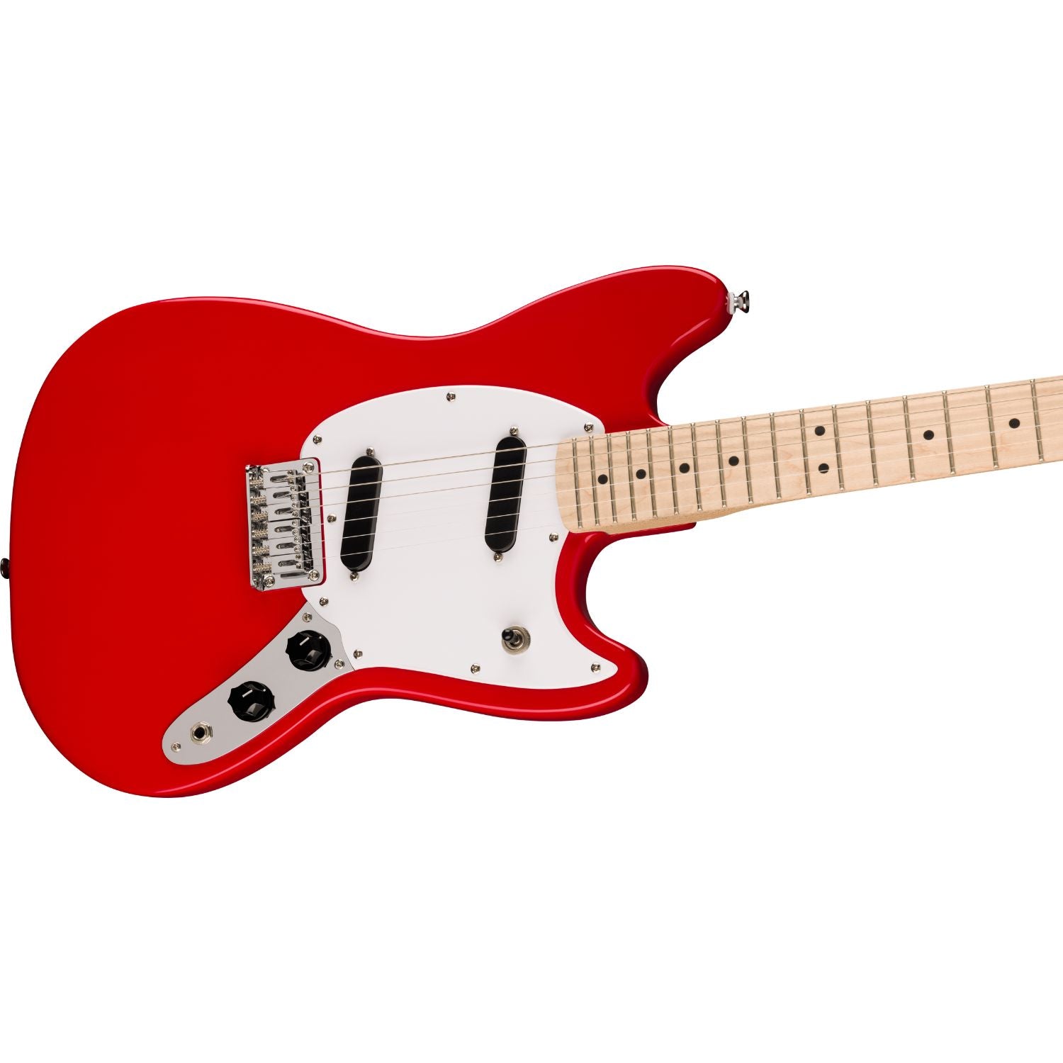 Fender Electric Guitars Fender Squier Sonic Mustang 6 String Electric Guitar #color_torino-red,type_single