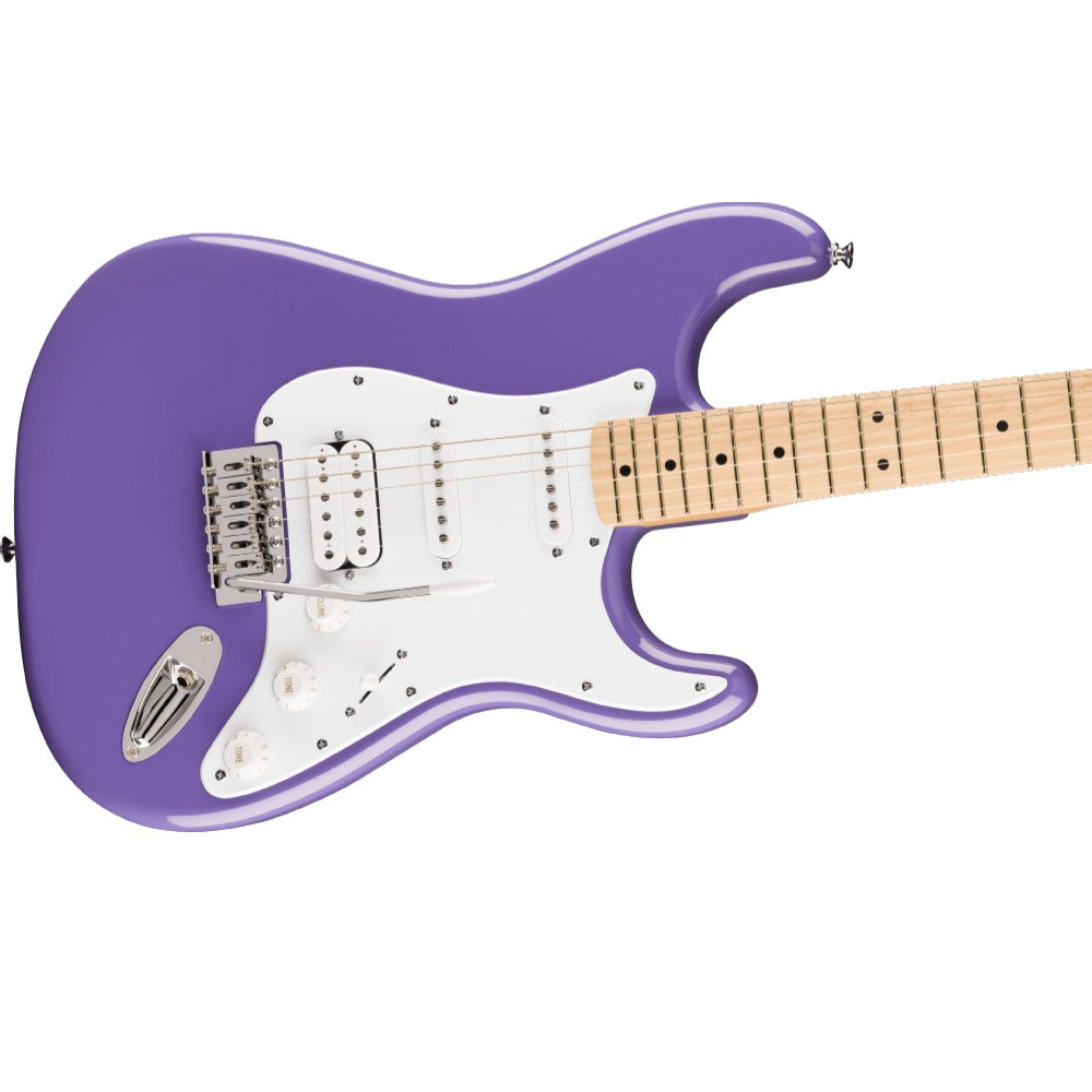 Fender Electric Guitars Fender Squier Sonic Stratocaster Electric Guitar with Bag,Polishing Cloth, Strap, Tuner, Pick and Ebook