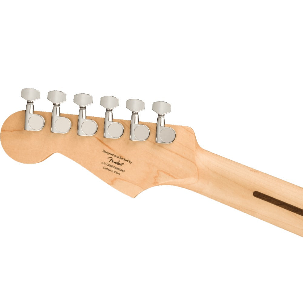Fender Electric Guitars Fender Squier Sonic Stratocaster Electric Guitar with Bag,Polishing Cloth, Strap, Tuner, Pick and Ebook #pickup-configuration_hss,color_fsr-sonic-gray,fretboard_maple