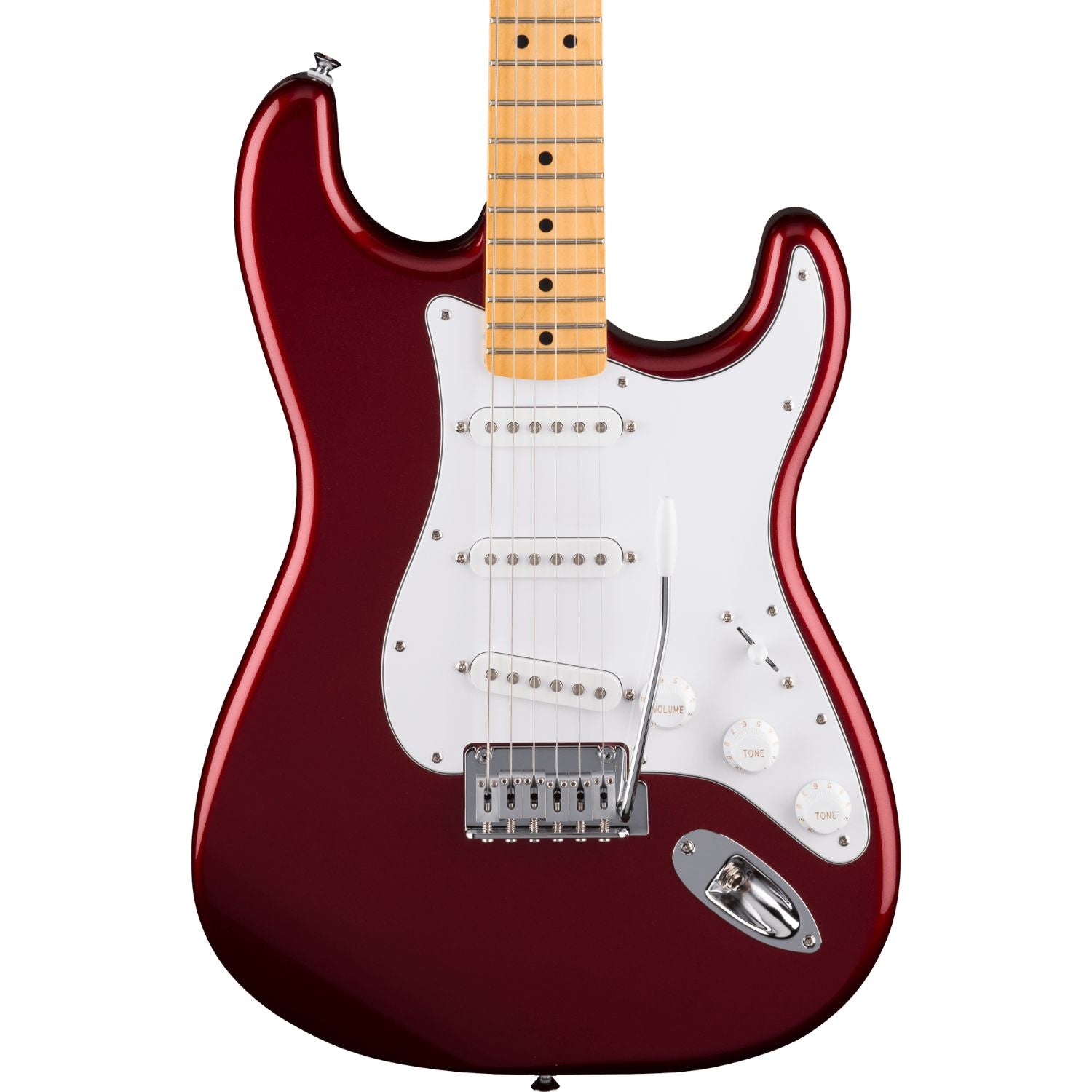Fender Electric Guitars Fender Standard Stratocaster 6 String Electric Guitars#color_candy-cola,fingerboard_maple,pickup-configuration_sss