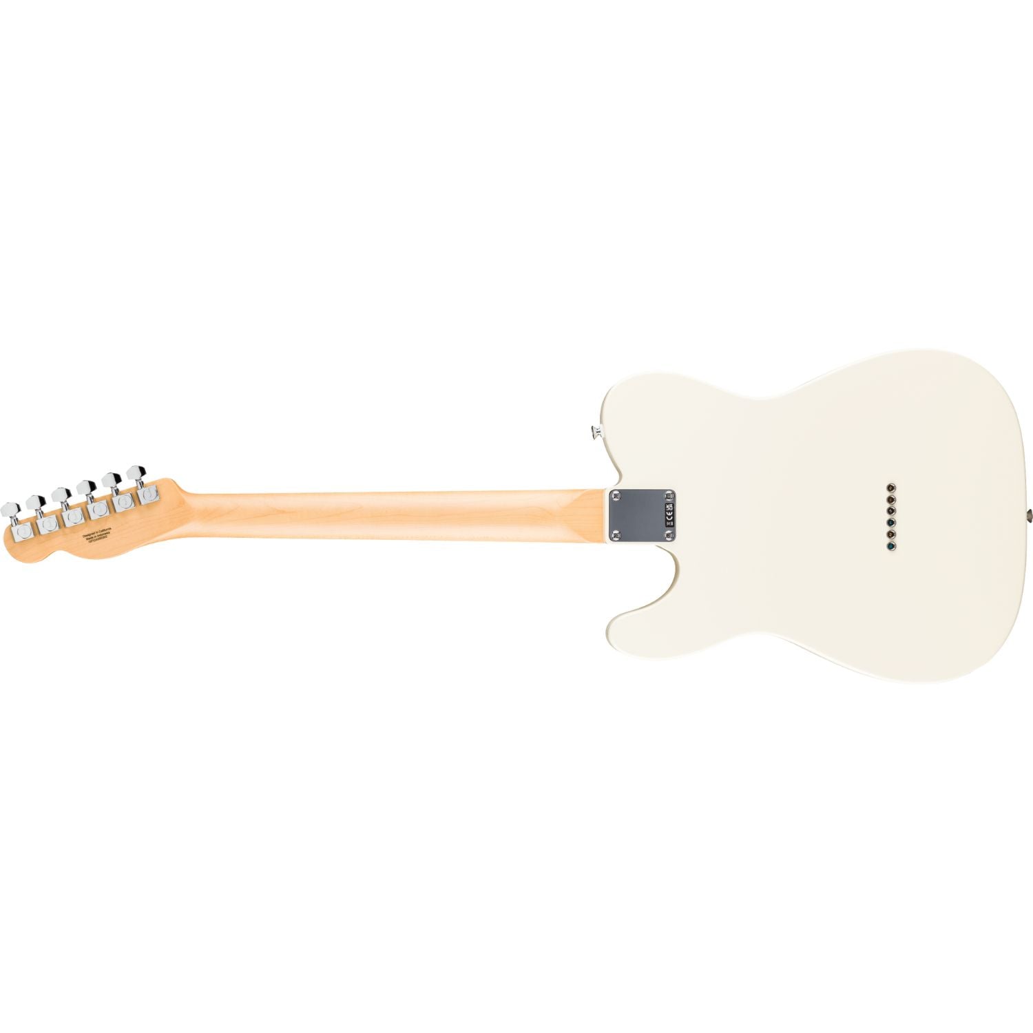 Fender Electric Guitars Fender Standard Telecaster 6 String Electric Guitar#color_olympic-white,fingerboard_indian-laurel