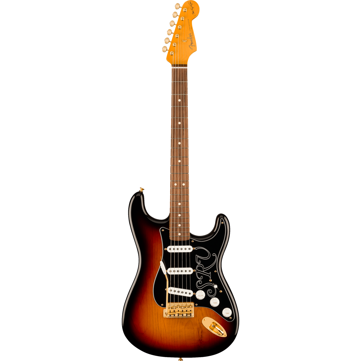 Fender Electric Guitars Fender Stevie Ray Vaughan Stratocaster Electric Guitar, Pau Ferro Fingerboard, 3-Color Sunburst